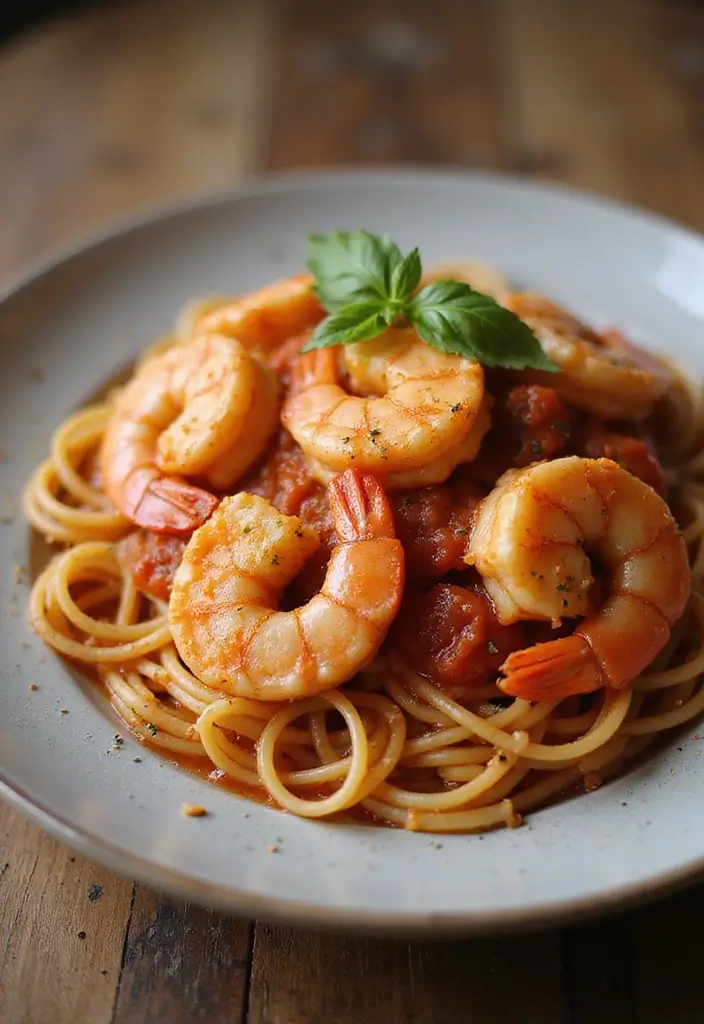 25 Pasta Recipes with Tomato Paste for Deep, Savory Flavor 49 25 Pasta Recipes with Tomato Paste for Deep, Savory Flavor - 9. Tomato Garlic Shrimp Pasta