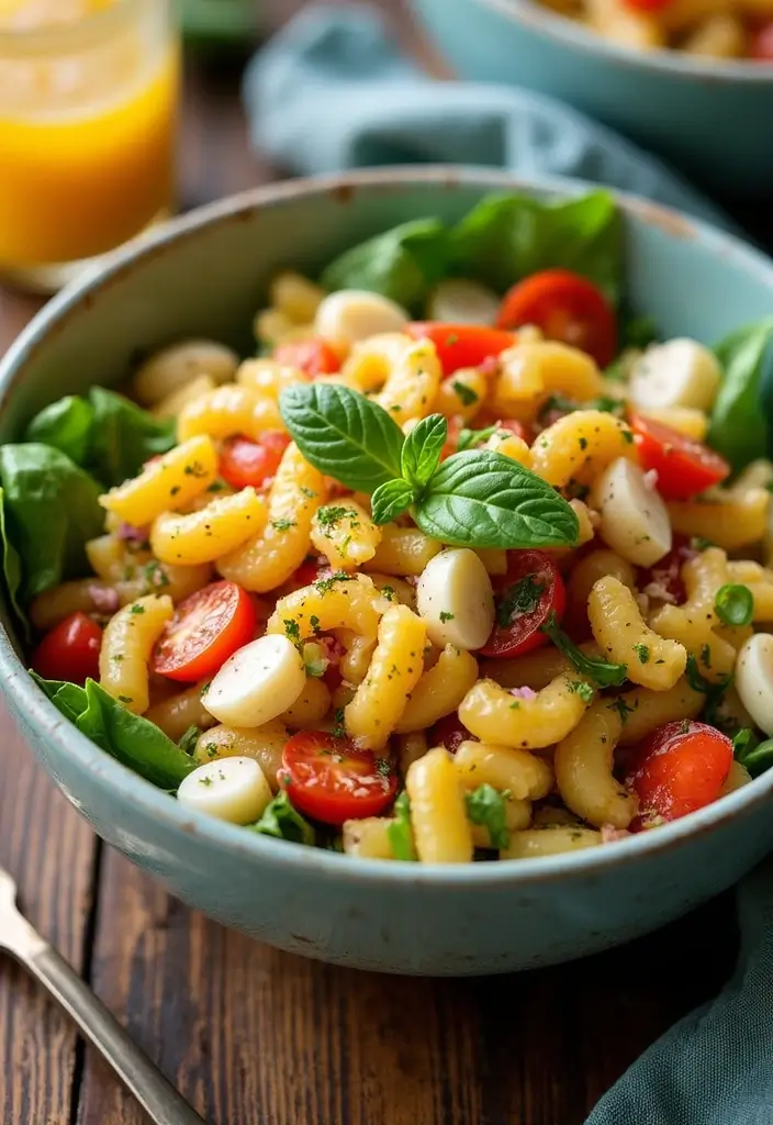 25 Pasta Salad Recipes Without Tomatoes for Simple Gatherings 56 25 Pasta Salad Recipes Without Tomatoes for Simple Gatherings - 10. Honey Mustard Pasta Salad