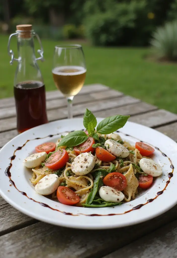 25 Pasta Salad Recipes Without Tomatoes for Simple Gatherings 90 25 Pasta Salad Recipes Without Tomatoes for Simple Gatherings - 16. Caprese Pasta Salad (No Tomatoes)