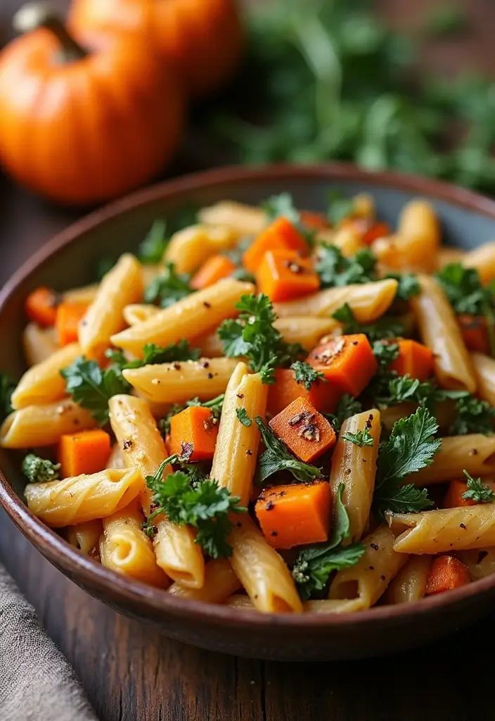 25 Pasta Salad Recipes Without Tomatoes for Simple Gatherings 109 25 Pasta Salad Recipes Without Tomatoes for Simple Gatherings - 19. Sweet Potato Pasta Salad