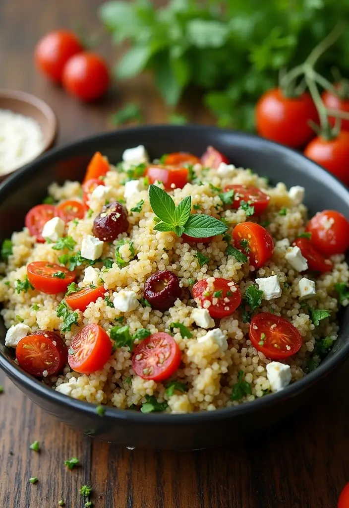 25 Pasta Salad Recipes with Sundried Tomato and Fresh Flavor 1 25 Pasta Salad Recipes with Sundried Tomato and Fresh Flavor - 1. Mediterranean Quinoa Pasta Salad
