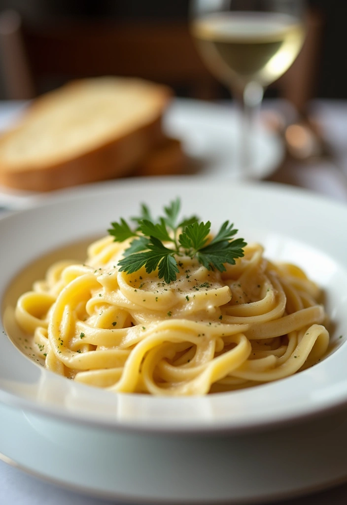 25 Simple Pasta and Cheese Recipes for Every Comfort Craving 39 25 Simple Pasta and Cheese Recipes for Every Comfort Craving - 7. Classic Fettuccine Alfredo