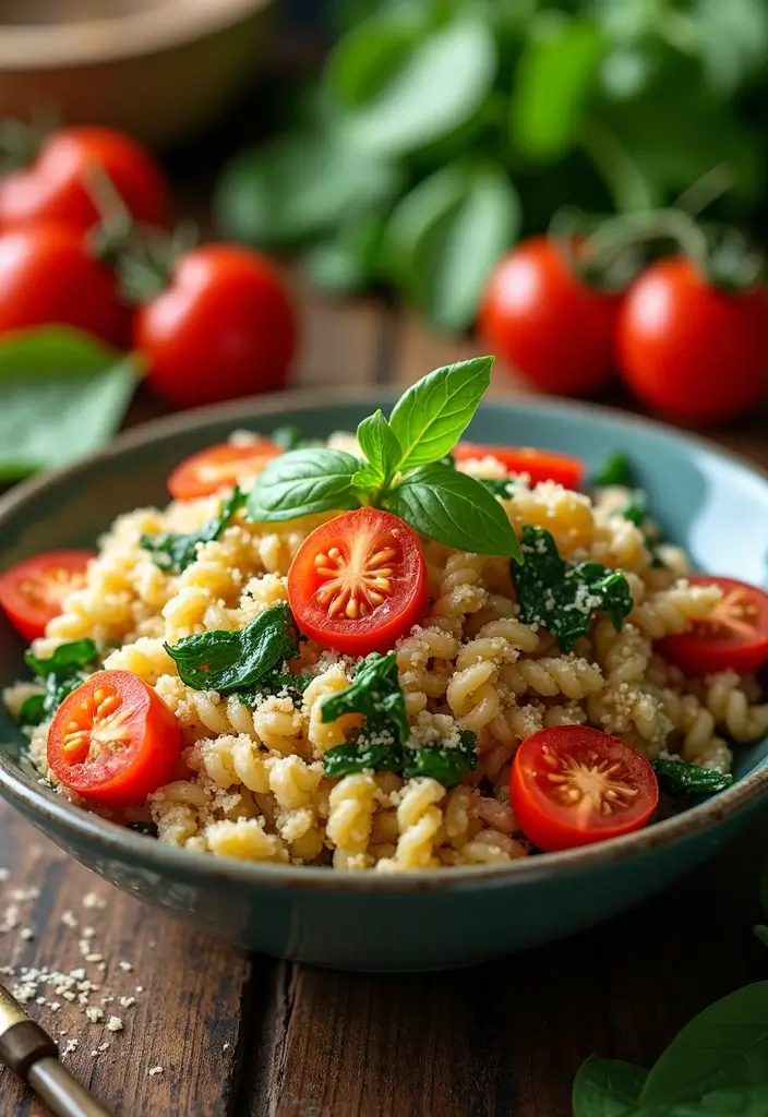 25 Spinach and Tomato Pasta Recipes Full of Fresh Flavor 63 25 Spinach and Tomato Pasta Recipes Full of Fresh Flavor - 11. Spinach and Tomato Quinoa Pasta
