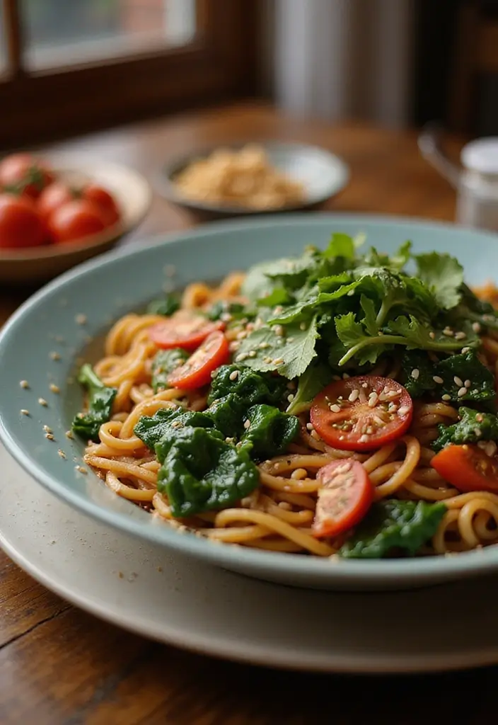 25 Spinach and Tomato Pasta Recipes Full of Fresh Flavor 99 25 Spinach and Tomato Pasta Recipes Full of Fresh Flavor - 17. Spinach and Tomato Ramen Stir-Fry