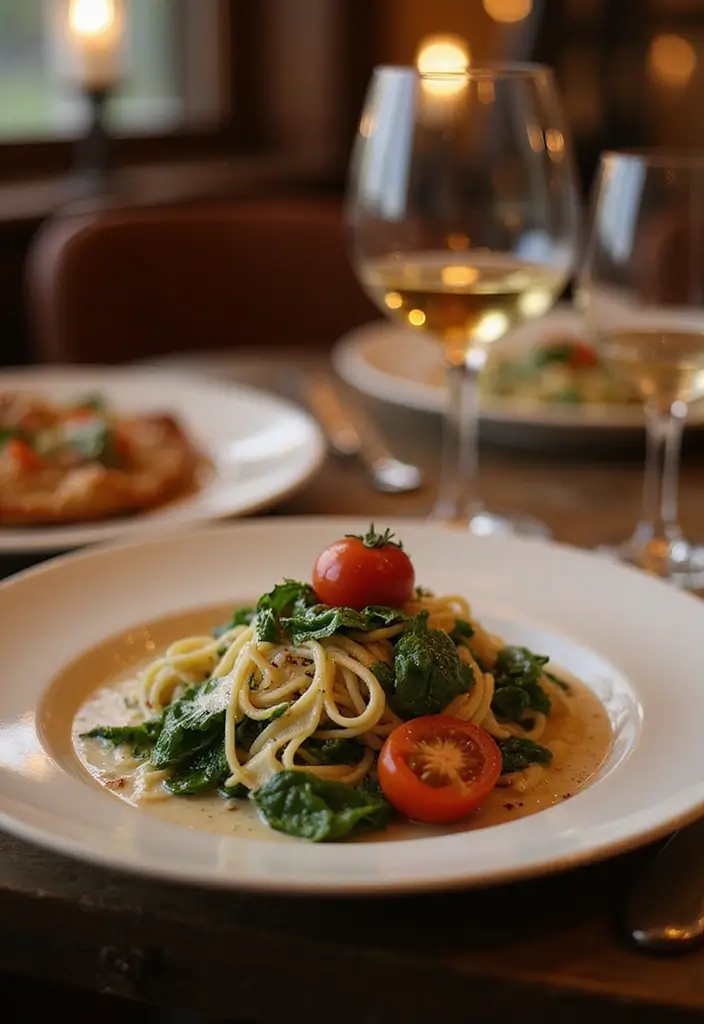 25 Spinach and Tomato Pasta Recipes Full of Fresh Flavor 140 25 Spinach and Tomato Pasta Recipes Full of Fresh Flavor - 24. Spinach and Tomato Pasta with White Wine Sauce