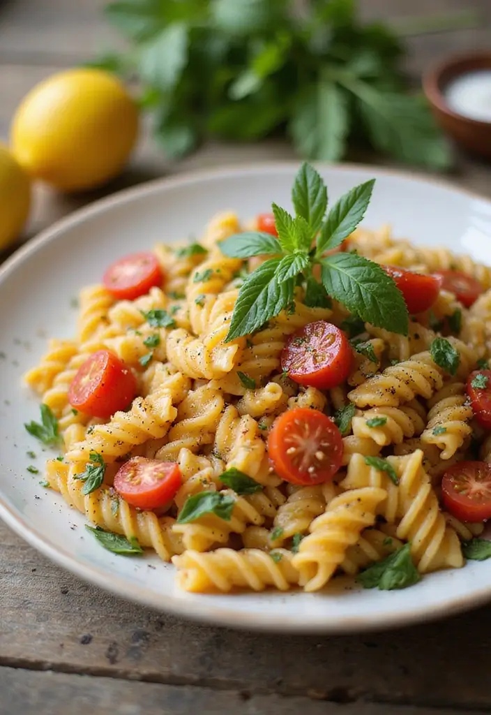 25 Vegetarian Crockpot Pasta Recipes That Cook Themselves 134 25 Vegetarian Crockpot Pasta Recipes That Cook Themselves - 22. Mediterranean Pasta Salad