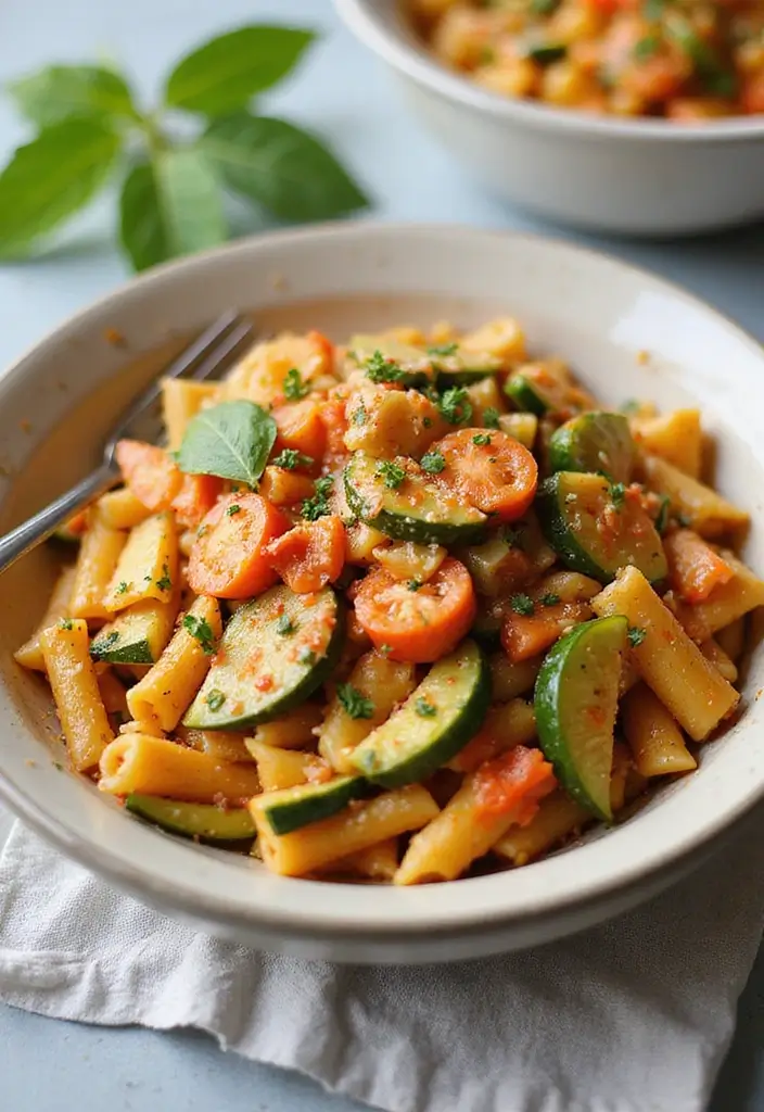 25 Vegetarian Red Sauce Pasta Recipes for Classic Comfort Food 83 25 Vegetarian Red Sauce Pasta Recipes for Classic Comfort Food - 15. Vegetable Pasta Primavera