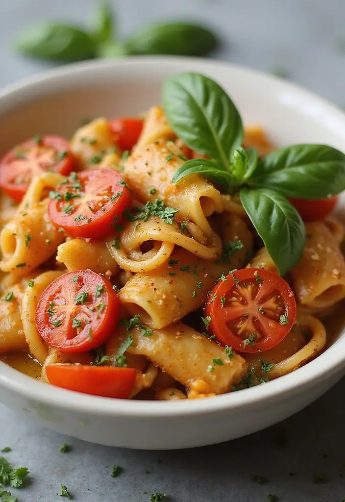 25 Vegetarian Red Sauce Pasta Recipes for Classic Comfort Food 28 25 Vegetarian Red Sauce Pasta Recipes for Classic Comfort Food - 6. Tomato Basil Pasta