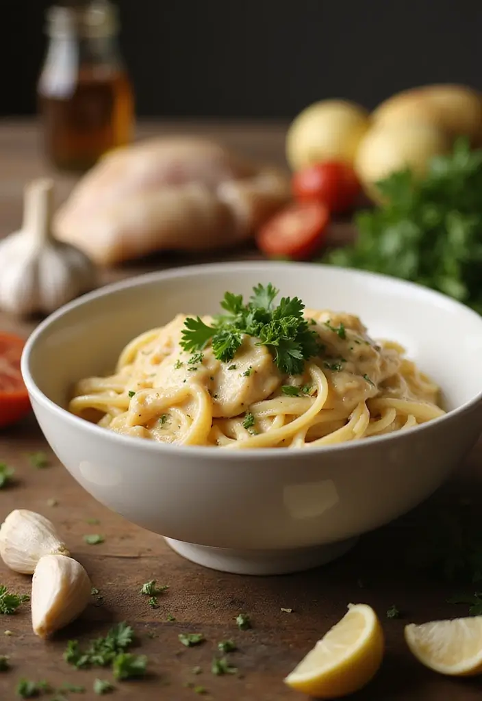 26 Easy Chicken and Pasta Recipes for Quick Family Dinners 1 26 Easy Chicken and Pasta Recipes for Quick Family Dinners - 1. One-Pot Creamy Chicken Pasta