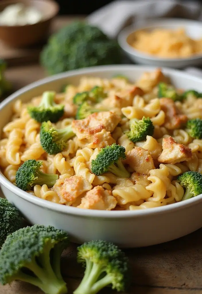 26 Easy Chicken and Pasta Recipes for Quick Family Dinners 32 26 Easy Chicken and Pasta Recipes for Quick Family Dinners - 6. Chicken and Broccoli Pasta Bake