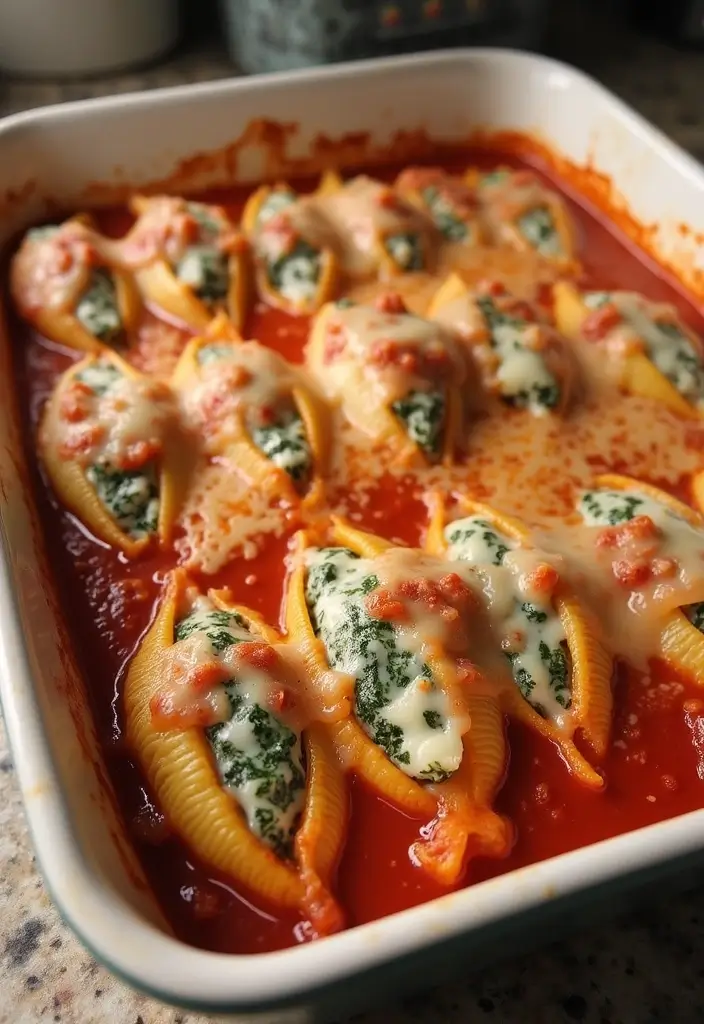 26 Giada De Laurentiis Pasta Recipes Full of Italian Charm 25 26 Giada De Laurentiis Pasta Recipes Full of Italian Charm - 5. Spinach and Ricotta Stuffed Shells