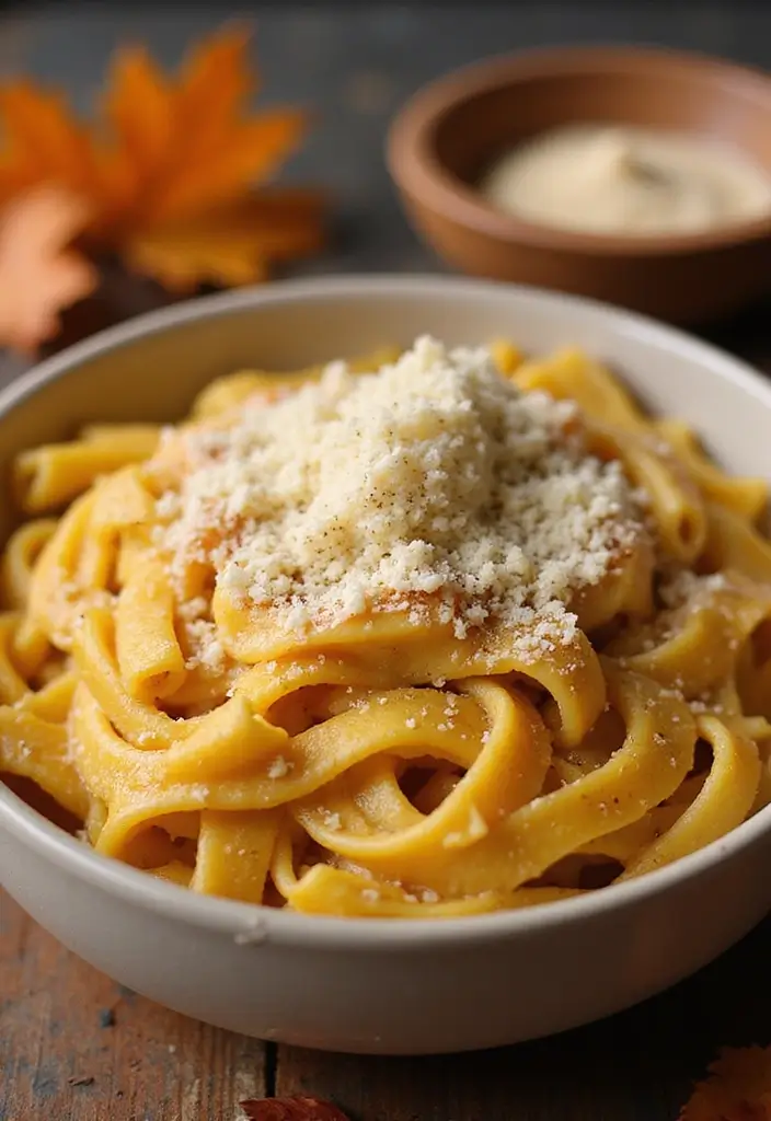 27 Easy Pasta Recipes for Two That Feel Romantic and Simple 72 27 Easy Pasta Recipes for Two That Feel Romantic and Simple - 12. Pumpkin Alfredo Pasta