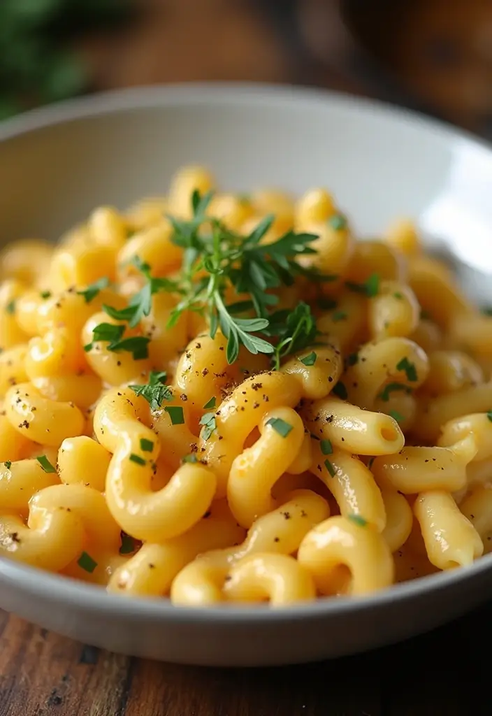 27 Easy Pasta Recipes for Two That Feel Romantic and Simple 129 27 Easy Pasta Recipes for Two That Feel Romantic and Simple - 21. Macaroni and Cheese with Truffle Oil