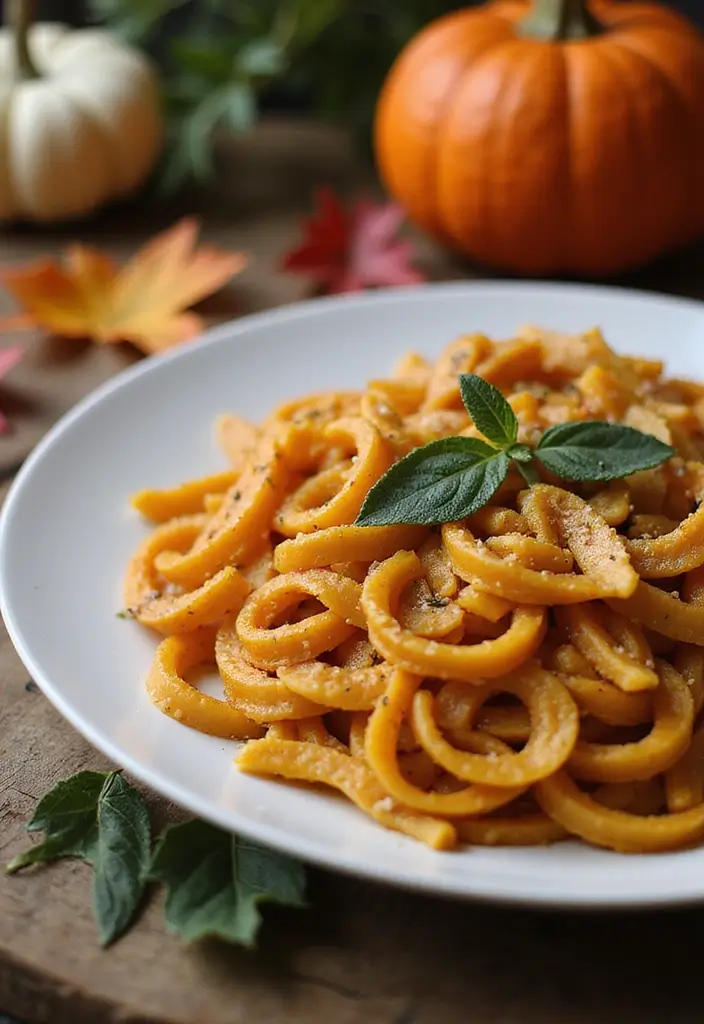27 Easy Pasta Recipes for Two That Feel Romantic and Simple 169 27 Easy Pasta Recipes for Two That Feel Romantic and Simple - 27. Pumpkin Sage Pasta