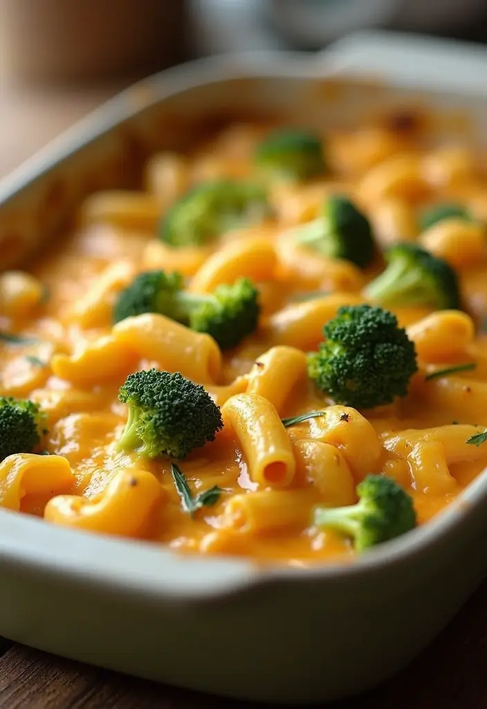 27 Easy Pasta Recipes for Two That Feel Romantic and Simple 53 27 Easy Pasta Recipes for Two That Feel Romantic and Simple - 9. Broccoli and Cheddar Pasta Bake