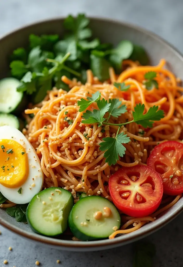 27 Gluten Dairy Free Pasta Recipes for a Healthy Lifestyle 85 27 Gluten Dairy Free Pasta Recipes for a Healthy Lifestyle - 15. Thai Peanut Noodle Bowl with Zoodles