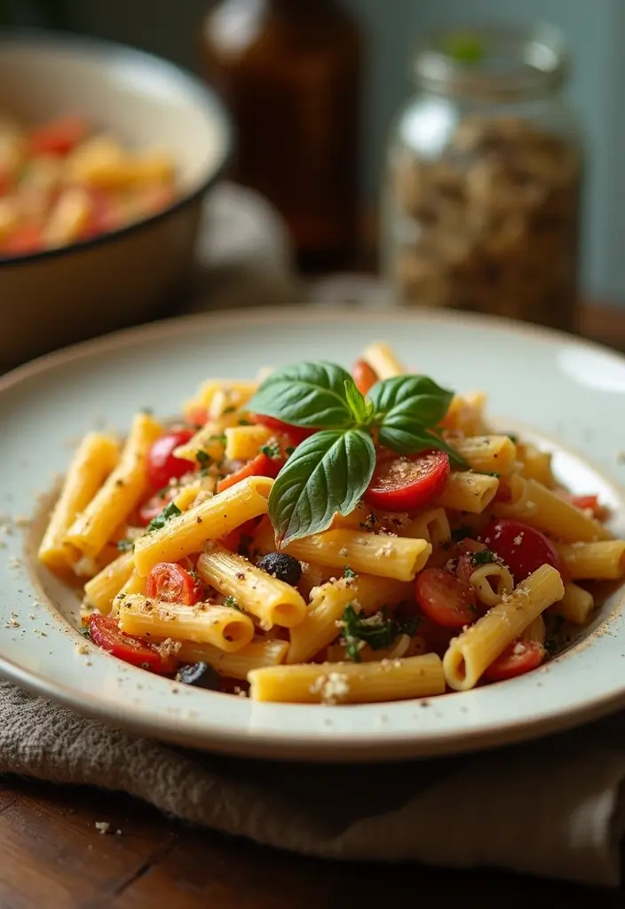 27 Gluten Dairy Free Pasta Recipes for a Healthy Lifestyle 99 27 Gluten Dairy Free Pasta Recipes for a Healthy Lifestyle - 17. Rustic Garlic Herb Pasta with Roasted Vegetables