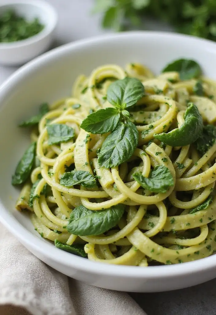 27 Gluten Dairy Free Pasta Recipes for a Healthy Lifestyle 120 27 Gluten Dairy Free Pasta Recipes for a Healthy Lifestyle - 20. Creamy Avocado Spinach Pasta
