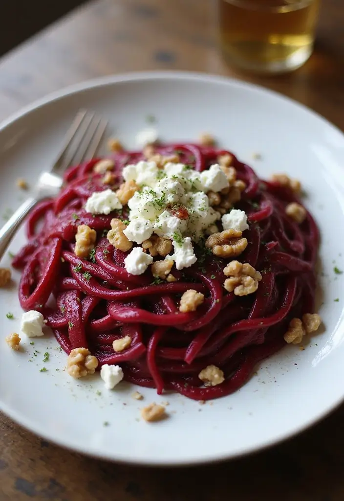 27 Gluten Dairy Free Pasta Recipes for a Healthy Lifestyle 142 27 Gluten Dairy Free Pasta Recipes for a Healthy Lifestyle - 24. Roasted Beet Pasta with Goat Cheese