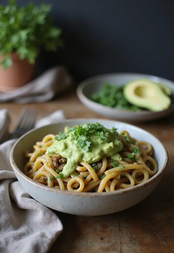 27 Gluten Dairy Free Pasta Recipes for a Healthy Lifestyle 25 27 Gluten Dairy Free Pasta Recipes for a Healthy Lifestyle - 5. Lentil Pasta with Avocado Cream Sauce