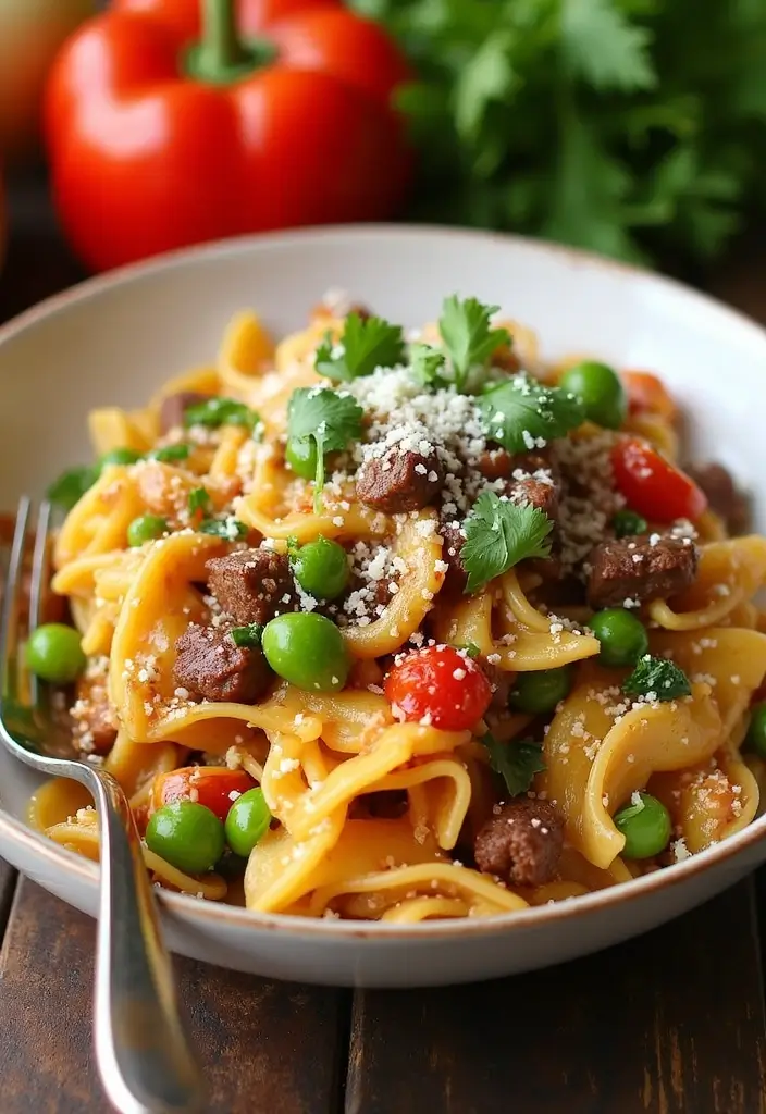 27 Ground Beef Bowtie Pasta Recipes Everyone Will Love 112 27 Ground Beef Bowtie Pasta Recipes Everyone Will Love - 18. Beef Bowtie Pasta Primavera