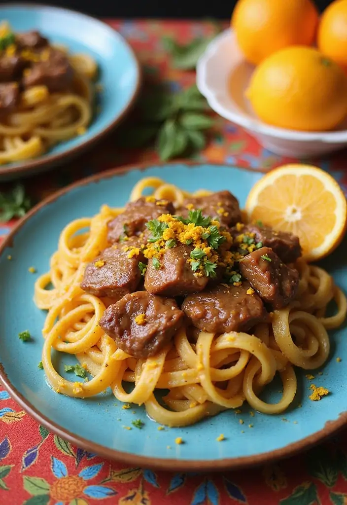 27 Ground Beef Bowtie Pasta Recipes Everyone Will Love 166 27 Ground Beef Bowtie Pasta Recipes Everyone Will Love - 26. Beef Bowtie Pasta with Orange Ginger Sauce