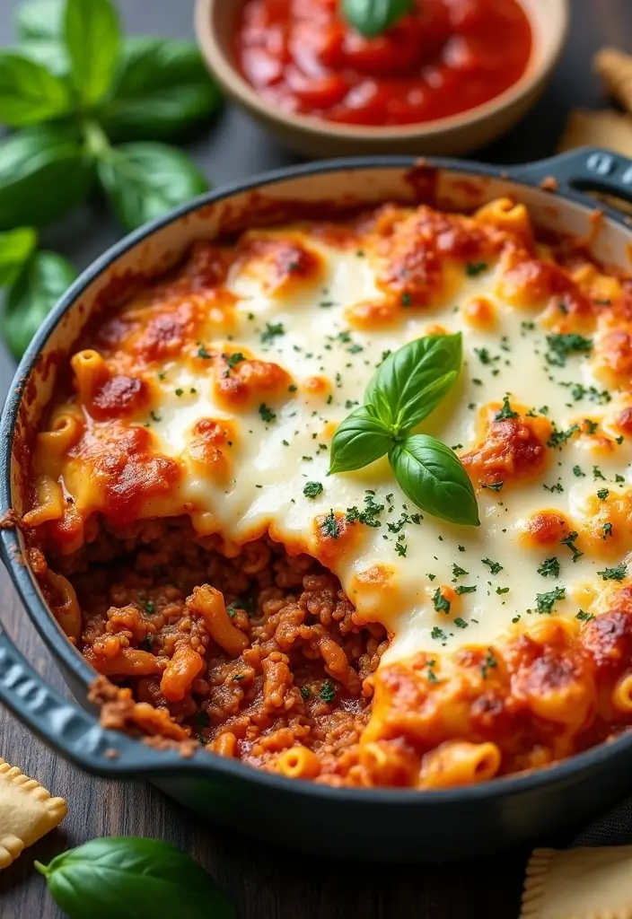 27 Ground Beef Bowtie Pasta Recipes Everyone Will Love 22 27 Ground Beef Bowtie Pasta Recipes Everyone Will Love - 4. Italian Beef and Bowtie Pasta Bake
