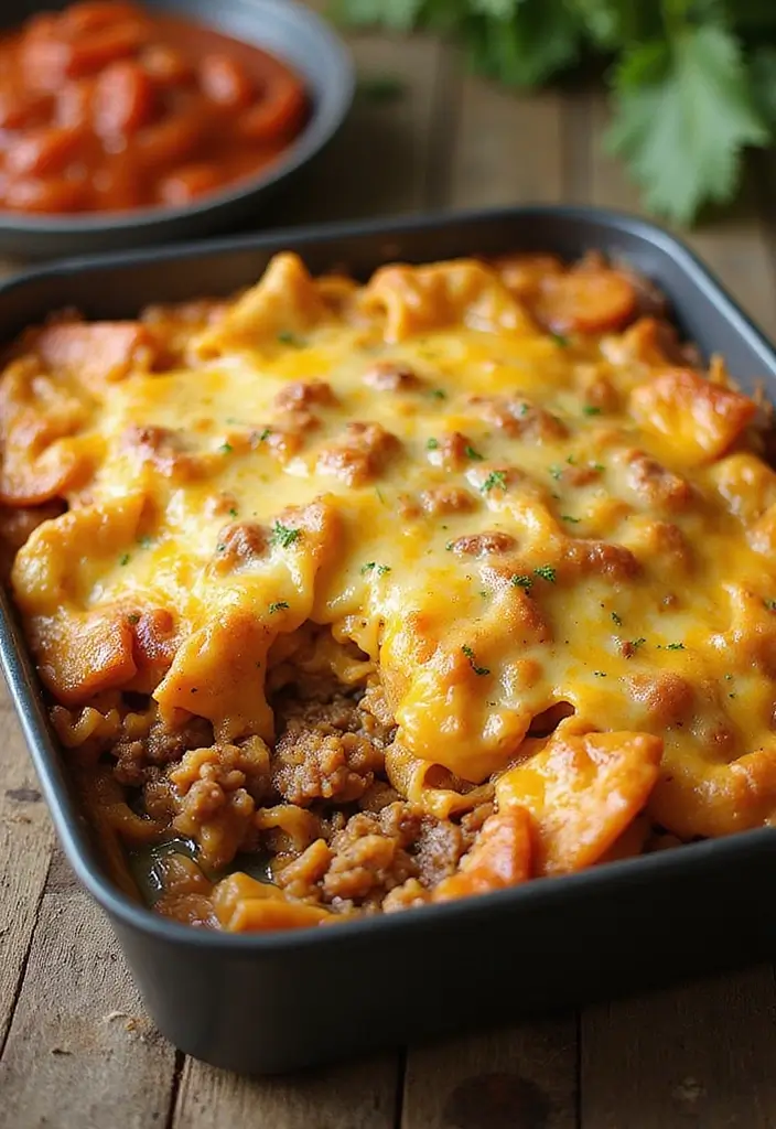 27 Ground Beef Bowtie Pasta Recipes Everyone Will Love 57 27 Ground Beef Bowtie Pasta Recipes Everyone Will Love - 9. Beef and Cheddar Bowtie Pasta Casserole