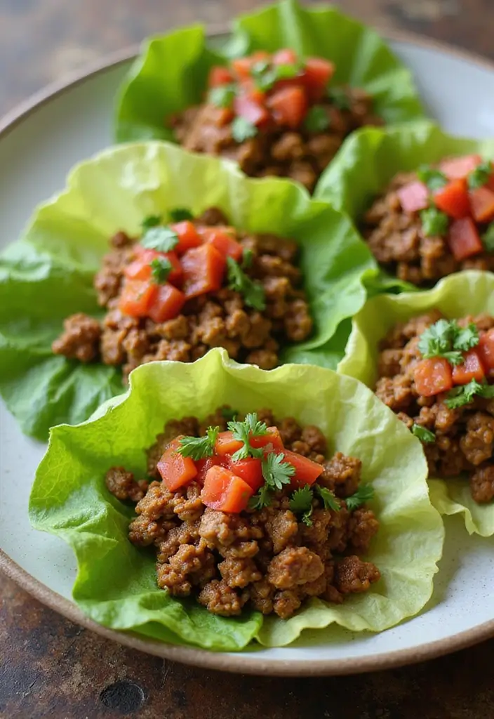 27 Ground Beef Recipes Without Pasta That Still Hit the Spot 1 27 Ground Beef Recipes Without Pasta That Still Hit the Spot - 1. Spicy Ground Beef Lettuce Wraps