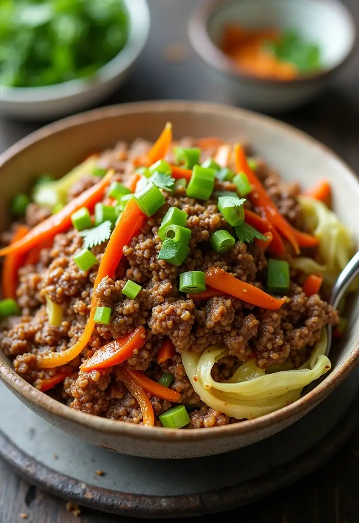 27 Ground Beef Recipes Without Pasta That Still Hit the Spot 106 27 Ground Beef Recipes Without Pasta That Still Hit the Spot - 18. Ground Beef & Cabbage Stir-Fry