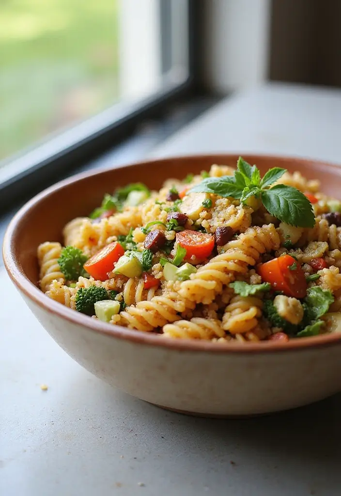 27 Low Carb High Protein Pasta Recipes for Busy Weeknights 88 27 Low Carb High Protein Pasta Recipes for Busy Weeknights - 14. Mediterranean Quinoa Pasta Salad