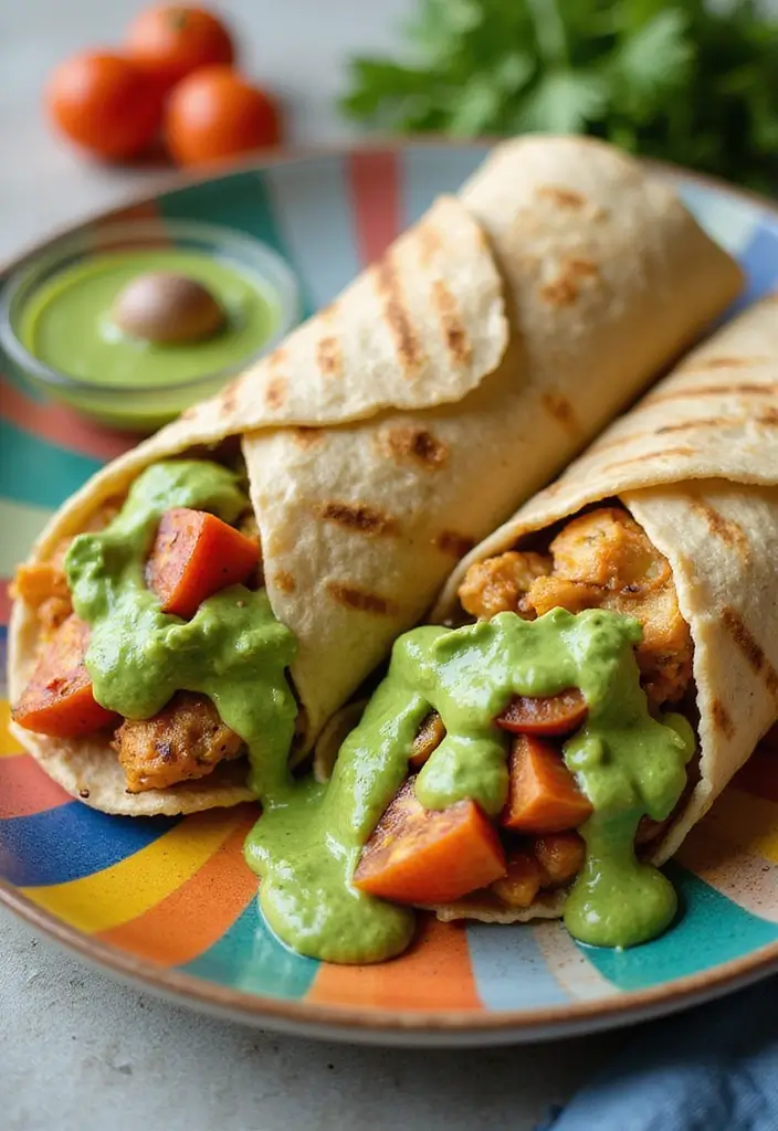 27 Low Carb High Protein Pasta Recipes for Busy Weeknights 123 27 Low Carb High Protein Pasta Recipes for Busy Weeknights - 19. Grilled Chicken and Veggie Wraps with Avocado Sauce