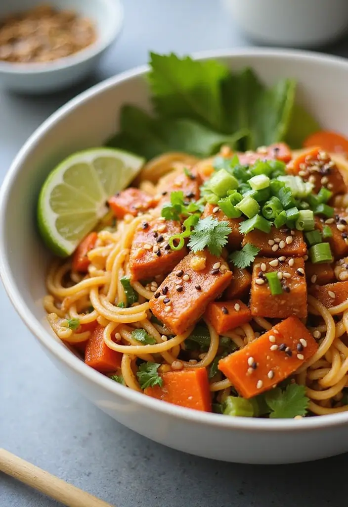 27 Low Carb High Protein Pasta Recipes for Busy Weeknights 48 27 Low Carb High Protein Pasta Recipes for Busy Weeknights - 8. Spicy Tuna and Noodle Bowl
