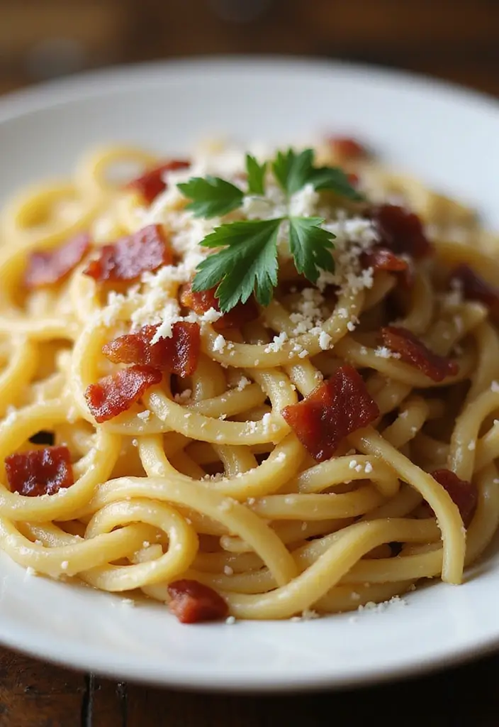 28 Easy Pasta and Bacon Recipes That Taste Incredible 1 28 Easy Pasta and Bacon Recipes That Taste Incredible - 1. Bacon Carbonara