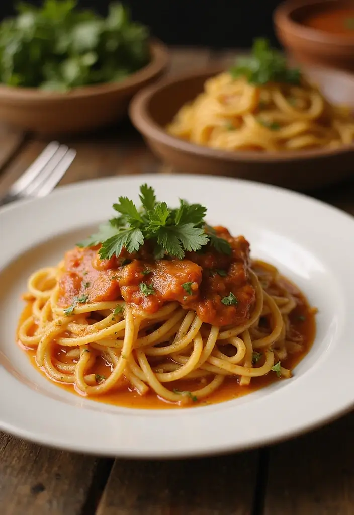 28 Easy Pink Pasta Sauce Recipes for Creamy Date Night Dinners 112 28 Easy Pink Pasta Sauce Recipes for Creamy Date Night Dinners - 20. Salsa Verde Pink Sauce