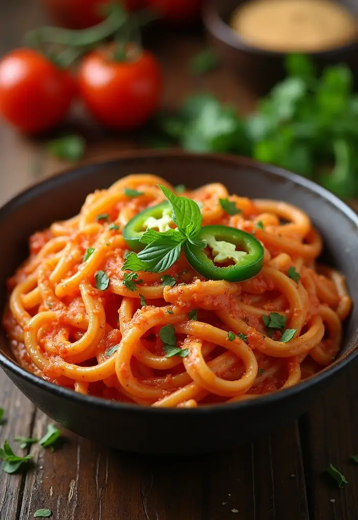 28 Easy Pink Pasta Sauce Recipes for Creamy Date Night Dinners 155 28 Easy Pink Pasta Sauce Recipes for Creamy Date Night Dinners - 27. Spicy Tomato Pink Sauce