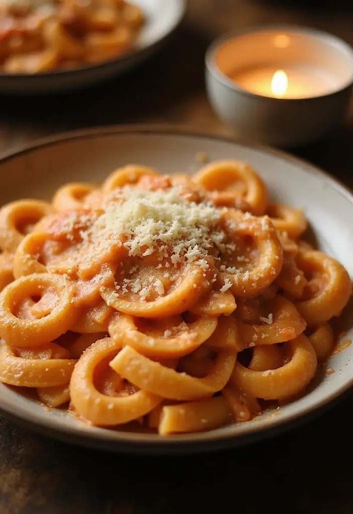 28 Easy Pink Pasta Sauce Recipes for Creamy Date Night Dinners 162 28 Easy Pink Pasta Sauce Recipes for Creamy Date Night Dinners - 28. Cheesy Pink Sauce