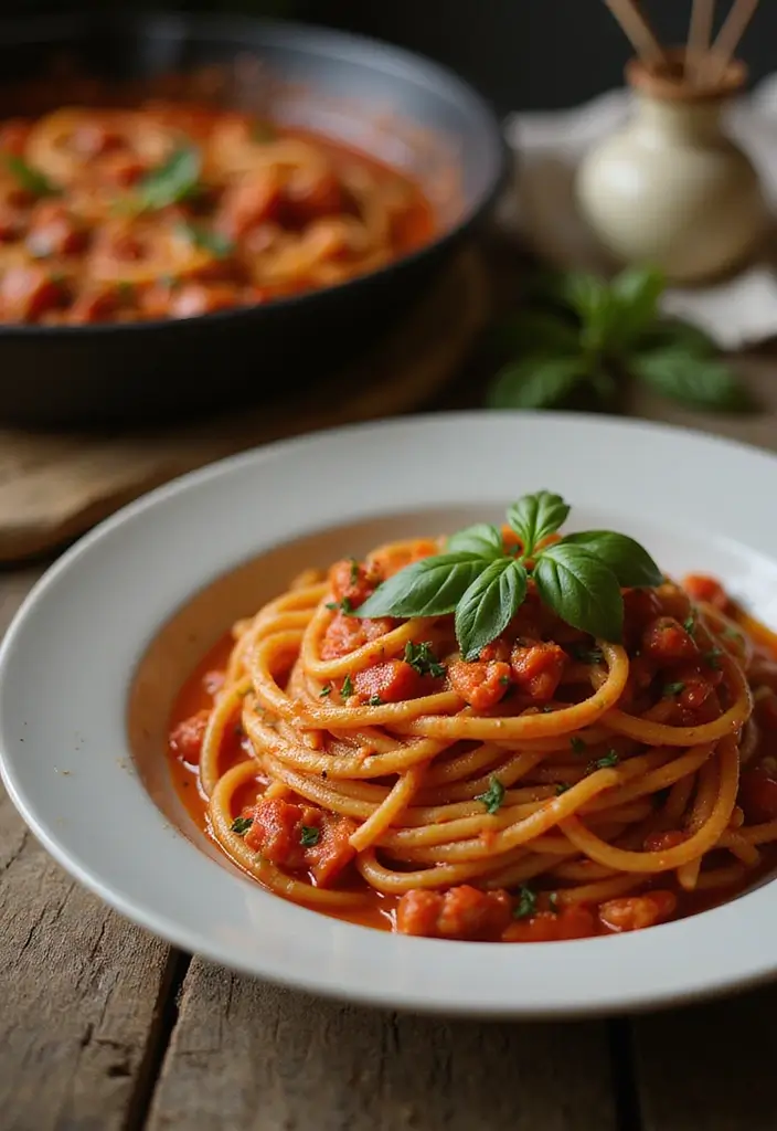 28 Easy Pink Pasta Sauce Recipes for Creamy Date Night Dinners 20 28 Easy Pink Pasta Sauce Recipes for Creamy Date Night Dinners - 4. Roasted Red Pepper Pink Sauce