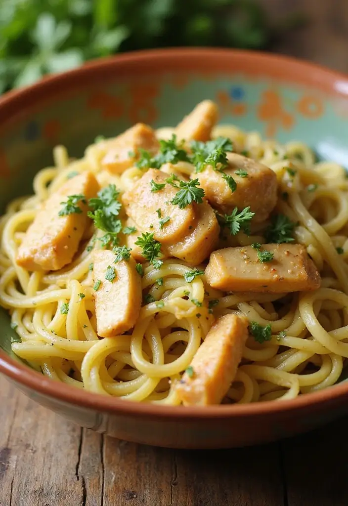 28 Healthy Low Carb Pasta Recipes for Weight Loss Goals 68 28 Healthy Low Carb Pasta Recipes for Weight Loss Goals - 14. Garlic Butter Chicken Zoodles