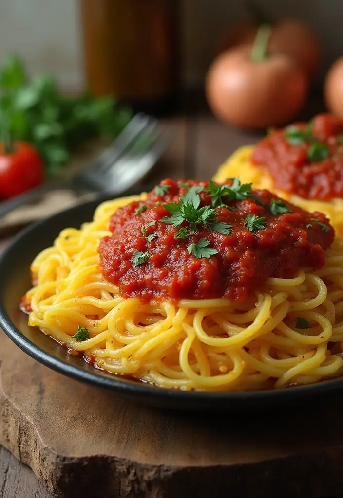 28 Healthy Low Carb Pasta Recipes for Weight Loss Goals 8 28 Healthy Low Carb Pasta Recipes for Weight Loss Goals - 2. Spaghetti Squash Marinara