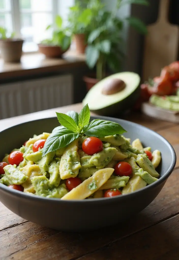 28 Healthy Low Carb Pasta Recipes for Weight Loss Goals 37 28 Healthy Low Carb Pasta Recipes for Weight Loss Goals - 9. Creamy Avocado Pasta