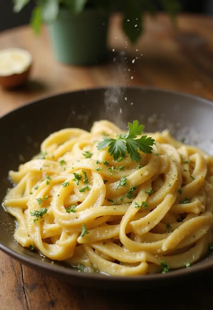 28 Pasta Recipes for a Crowd That Everyone Will Enjoy 67 28 Pasta Recipes for a Crowd That Everyone Will Enjoy - 11. Garlic Butter Pasta