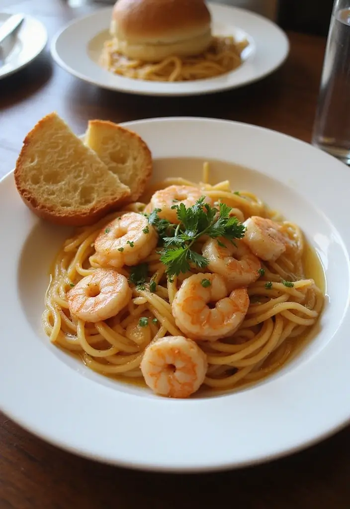 28 Pasta Recipes for a Crowd That Everyone Will Enjoy 121 28 Pasta Recipes for a Crowd That Everyone Will Enjoy - 19. Shrimp Scampi Pasta