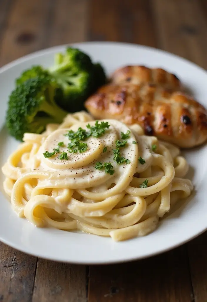 28 Pasta Recipes for a Crowd That Everyone Will Enjoy 8 28 Pasta Recipes for a Crowd That Everyone Will Enjoy - 2. Creamy Fettuccine Alfredo