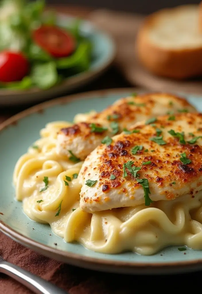 28 Pasta Recipes for a Crowd That Everyone Will Enjoy 161 28 Pasta Recipes for a Crowd That Everyone Will Enjoy - 25. Chicken Alfredo Bake