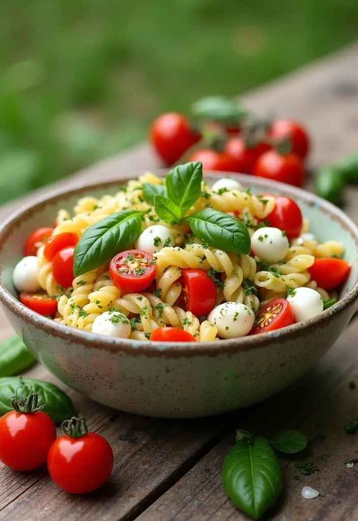 28 Pasta Recipes for a Crowd That Everyone Will Enjoy 22 28 Pasta Recipes for a Crowd That Everyone Will Enjoy - 4. Pesto Pasta Salad
