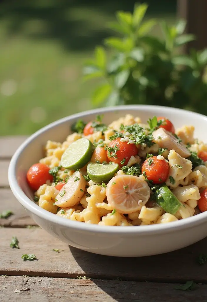 29 Pasta Recipes with Cream Cheese for a Creamy, Rich Taste 73 29 Pasta Recipes with Cream Cheese for a Creamy, Rich Taste - 13. Creamy Greek Pasta Salad