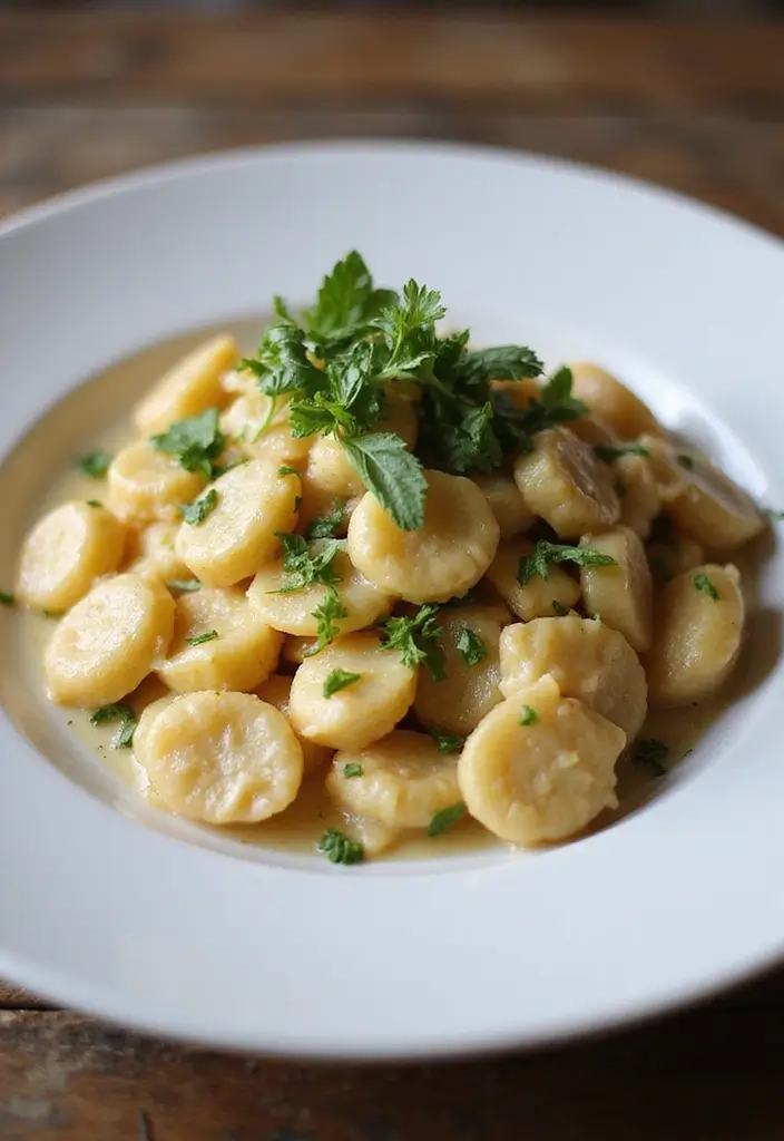 29 Pasta Recipes with Cream Cheese for a Creamy, Rich Taste 118 29 Pasta Recipes with Cream Cheese for a Creamy, Rich Taste - 20. Creamy Gnocchi Pasta