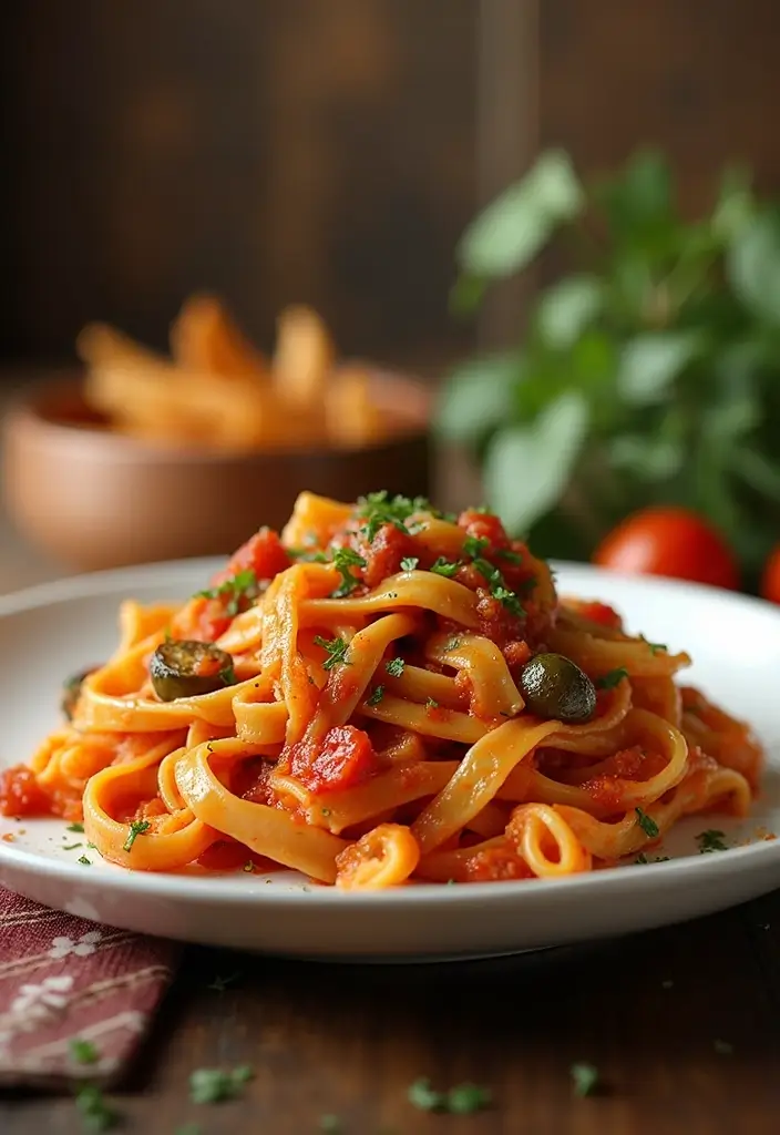 30+ Cheesy Red Sauce Pasta Recipes That Melt in Your Mouth 50 30+ Cheesy Red Sauce Pasta Recipes That Melt in Your Mouth - 10. Vegan Roasted Vegetable Pasta