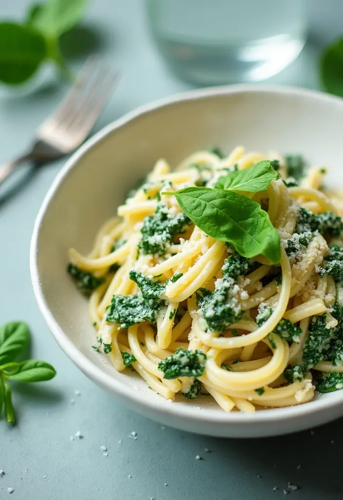 30+ Cheesy Red Sauce Pasta Recipes That Melt in Your Mouth 98 30+ Cheesy Red Sauce Pasta Recipes That Melt in Your Mouth - 18. Vegan Spinach and Ricotta Pasta